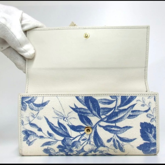 Gucci canvas ribbon Marmont wallet on chain - Picture 10 of 16